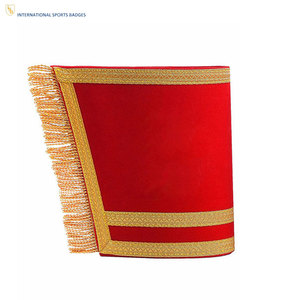 Colección de Regalia Masónica Magnética Ecológica con Logotipo Personalizado Directo de Fábrica, Puños de Regalia Masónica con Bordado Fino para Vestido Ceremonial - Product Image 3