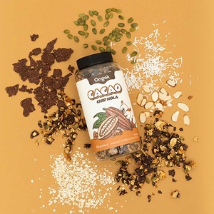[FARMTOGLOBAL] Ongok Honey Chipnola, granola croustillante cuit au four, céréales complètes, collation coréenne pour la vente au détail et les supermarchés - Product Image 2