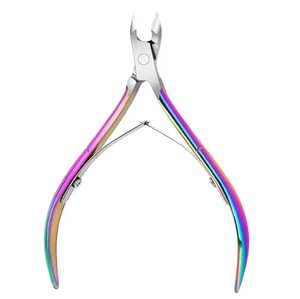 Servicio OEM: Alicates Profesionales Personalizables de Acero Inoxidable para Cutículas, con Abertura de Mandíbula Ancha y Cuchilla Curva para Uso en Dedos - Product Image 1