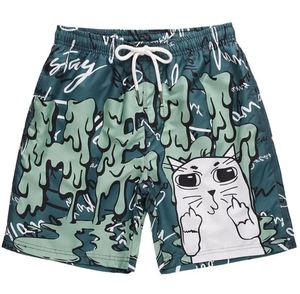 Pantalones Cortos Deportivos para Hombre, de Poliéster/Algodón, Transpirables, de Secado Rápido, Ecológicos, para Playa, Verano, Casuales, Baratos, al por Mayor, Ligeros - Product Image 1