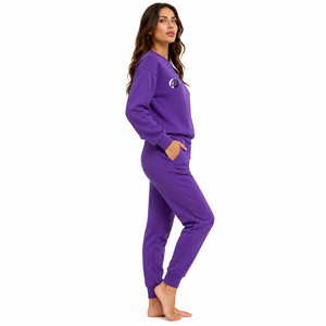 <b>woman</b> <b>sweatshirt</b> modern everyday style premium soft fabric <b>lightweight</b> cozy warmth comfortable relaxed fit casual clothing - Product Image 2