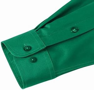 เสื้อเชิ้ตผู้ชายแขนยาวผ้าคอตตอน100% ไซส์ใหญ่พิเศษผลิตตามสั่ง - Product Image 3