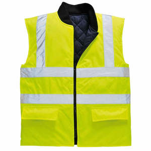 Chaleco de Seguridad Reflectante de Alta Calidad con Tiras Reflectantes, Estilo Nuevo, para Unisex, Chaleco de Trabajo Reflectante con Marca Personalizada - Product Image 1