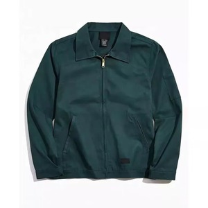 High Quality Men's Cotton <b>Canvas</b> <b>Jacket</b> Lightweight 100% Cotton Custom Logo Waterproof Cotton <b>Canvas</b> <b>Jacket</b> - Product Image 1
