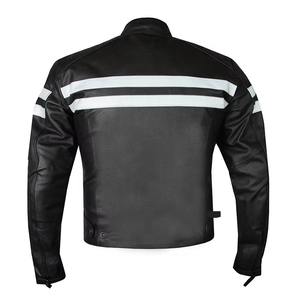 Veste de moto pour homme en cuir d'agneau véritable vintage 100% imperméable et respirante pour motard, taille plus, personnalisable - Product Image 5