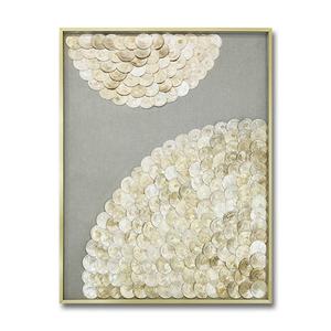 Panel Decorativo de Mosaico de Concha de Madreperla Moderno con Forma de Media Luna para Interiores de Espacios de Vida de Alta Gama con Garantía Comercial - Product Image 3