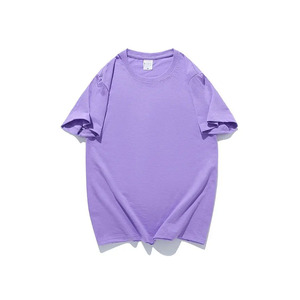 New Casual Purple Logo Printed High Quality 250gsm Acid Washed <b>100</b>% <b>Polyester</b> Knitted Sporty Bulk Unisex T-<b>Shirt</b> Oversized Anime - Product Image 3