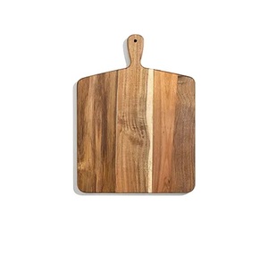 Planche à découper en bois avec poignée pour viande, fromage, légumes, pain et charcuterie, planche de service décorative - Product Image 3