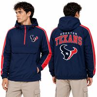 Veste Anorak à Capuche pour Hommes avec Broderie Personnalisée du Logo de l'Équipe, Coupe-Vent, Vêtements de Sport, Fabricant en Gros
