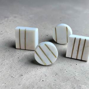 ลูกบิดหินอ่อนลิ้นชักลูกบิดหินอ่อนลูกบิดไม้ลูกบิดหินอ่อน - Product Image 3