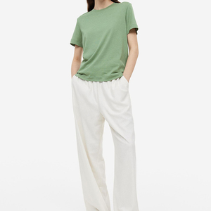 Nouveauté Tendance : Hauts Décontractés Slim à Manches Longues pour Femmes, en Maille Transparente avec Imprimé Tie-Dye et Peinture à l'Encre - Product Image 2