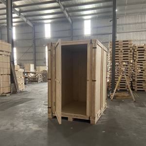 Custom OEM/ODM Wooden <b>Storage</b> <b>Crates</b> for Cargo <b>Storage</b> Wholesale Low MOQ Wooden <b>Storage</b> Vault From Vietnam Manufacturer - Product Image 6