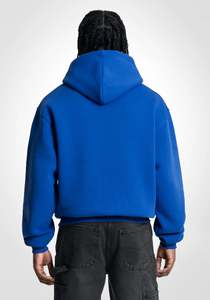 Sweat-shirts à capuche zippés pour hommes en molleton de coton épais, coupe oversize à épaules tombantes, style streetwear, personnalisation de marque, fournisseur en gros - Product Image 2
