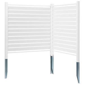 Pannelli per Recinzione in Vinile da 48'' L x 48'' A, Coperture a Persiana per Schermi Privacy Esterni, Contenitori per Bidoni della Spazzatura, Recinzioni per Attrezzature da Piscina, Protezione dell'Aria - Product Image 1