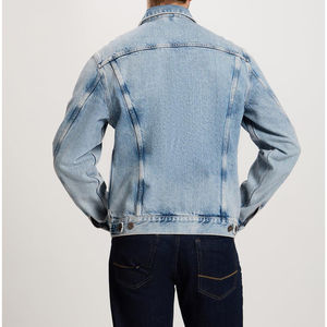 Veste en jean oversize pour homme, respirante, pour la saison hivernale, prix de gros abordables, veste en jean grande taille pour homme - Product Image 2