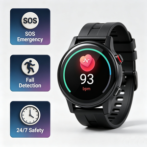 Montre connectée L23 pour personnes âgées avec surveillance à distance, télé<span class=keywords><strong>santé</strong></span>, appels d'urgence SOS 4G LTE et intégration API/SDK - Product Image 1