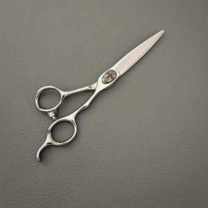 Ciseaux de barbier professionnels faits à la main en acier inoxydable 4Cr13, manche long, pour droitiers, ensemble de coupe de cheveux pour salon de coiffure et coiffure - Product Image 4