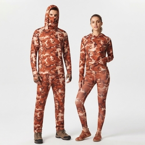 Vêtements de pêche pour hommes, sublimation, respirant, UPF 50+, sweat à capuche de pêche avec protection du visage, vêtements de pêche - Product Image 2