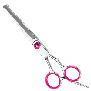 Ensemble de 4 ciseaux professionnels pour toilettage d'animaux, 7 pouces, pour couper et effiler les poils de chiens et de chats, avec peigne et étui de rangement, fournisseur OEM - Product Image 3