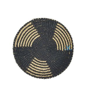 Nouvelle collection Vietrustic : Panier mural tressé bohème en jonc de mer, décoration murale en fibres naturelles, lot multi-pièces pour la maison - Product Image 2