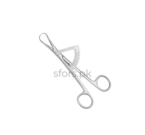 Calibrador dental de doble punta de acero inoxidable para mapeo manual de crestas y medición de espesor óseo, instrumento quirúrgico - Product Image 1