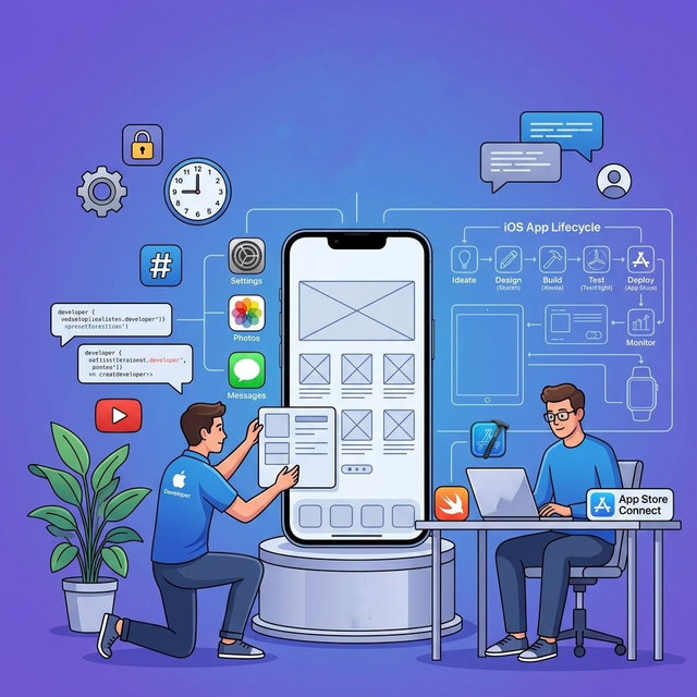 Enterprise iOS Application Design And Development Services For Digital Platforms And Mobile User Solutions