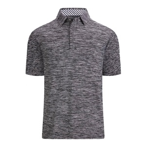 Camisetas de Hombre de Manga Corta, Color Sólido, Poliéster/Algodón, Corte Regular, Logotipo Personalizado, Alta Calidad, Secado Rápido, Transpirables 2025 - Product Image 1