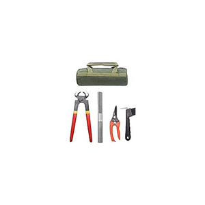 Complete Horse Hoof Care Tool Kit With Storage Bag Equine Hoof Trimming Rasp Nipper Knife Tools - Product Image 6