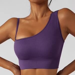 Ropa Deportiva para Mujer, Camiseta de Yoga sin Costuras de Color Sólido, Manga Larga, Top Corto para Entrenamiento, Secado Rápido, Transpirable, Conjuntos de Yoga - Product Image 5