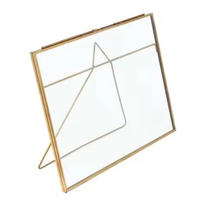 Modern Interior Accent Metal Glass <b>Picture</b> <b>Frame</b> Decorative Photo Display Home Decor - Product Image 1