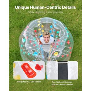 Pacco 1 5FT/1.5M PVC gonfiabili paraurti esterno Sumo Zorb Body gioco Sumo Zorb palla prodotto e forniture - Product Image 4