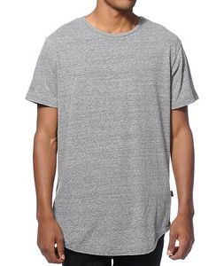 T-shirts à manches longues pour hommes en coton 100% personnalisables avec logo, coupe ajustée, respirants, séchage rapide, été, marque privée, unisexe - Product Image 3