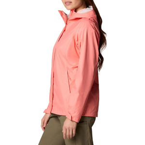 Chaqueta Impermeable con Capucha para Mujer, Cortavientos, Ligera, Informal, para Deportes al Aire Libre, Protección Solar, Color Durazno - Product Image 5