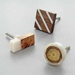 Elegantes tiradores de resina hechos a mano para gabinetes modernos, armarios de cocina, cajones y puertas, herrajes duraderos y ecológicos - Product Image 4