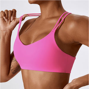 Nuevo Sujetador Deportivo de Alta Calidad con Espalda Cruzada, Logotipo Personalizado, para Yoga y Gimnasio, de Alto Impacto, para Mujer 2026 - Product Image 1