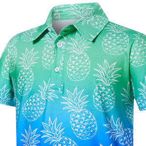Vêtements de sport junior personnalisés, polos de golf pour jeunes golfeurs, construction flexible, entraînement sur le parcours, tournoi, préparation - Product Image 5
