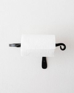 Modern Artistic Iron Toilet Paper Holder Unique Wall Mounted Tissue <b>Roll</b> Stand For Bathroom Interior Styling - Product Image 3