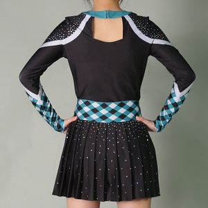 ออกแบบชุดยูนิฟอร์มเชียร์ลีดเดอร์ของทีมของคุณเอง ผ้าเนื้อนุ่ม โพลีเอสเตอร์ 100% ชุดฝึกซ้อมทีม - Product Image 6