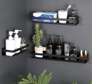 OEM ODM 304 Stainless Steel <b>Corner</b> Wall Mounted <b>Storage</b> Rack Space Saving Bathroom Kitchen Organizer Shelf Custom Size - Product Image 2