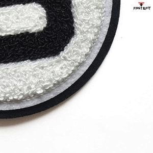 Patch brodé 3D adhésif en PU de haute qualité, bordure surpiquée, pour chapeaux et vêtements, couleur et taille personnalisables, le plus vendu - Product Image 4