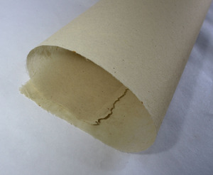 Papel de Seda de Color Natural Hecho con Fibra de Yute Mezclada con Algunas Fibras de Plátano, Hojas de Papel Transparente Encantadoras - Product Image 5