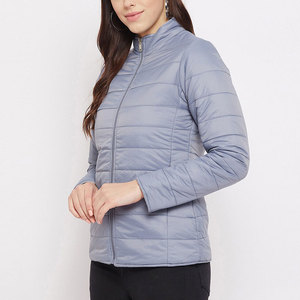 <b>Women</b> Padded Winter <b>Jacket</b> <b>Lightweight</b> Quilted Puffer Coat Warm Hooded Insulated Outerwear Custom Wholesale Manufacturer - Product Image 4