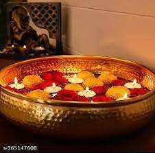 Artisanat Métallique Haut de Gamme : Urli Artisanal Plaqué Or Antique Léger pour Décoration Maison et Jardin (Vente en Gros) - Product Image 5