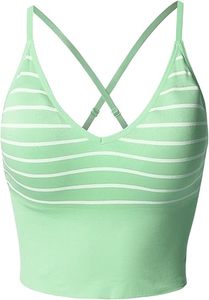 Women's Sleek Seamless Bra Ribbed Fabric Wireless Padded Workout Bra Breathable Fitness Crop <b>Top</b> USA Europe Wholesale Trend 2026 - Product Image 5