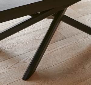 Juego de Mesa de Comedor de Madera de Teca Sólida AnnaLena, Estilo Minimalista - Product Image 6