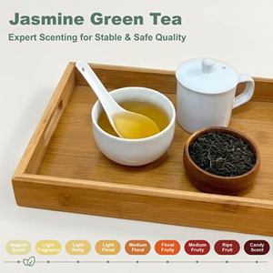 Thé vert au jasmin 6 kg en feuilles entières |   Notes florales fraîches et sucrées, goût onctueux pour les chaînes de cafés, approvisionnement en vrac OEM B2B - Product Image 2