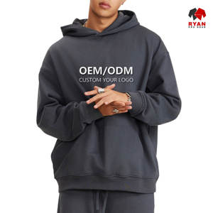 Sudadera con Capucha para Hombre Ryan Pro Gear con Logotipo Personalizado en la Parte Delantera, 100% Algodón Felpa, Transpirable, Corte Regular, Diseño ODM de Invierno - Product Image 2