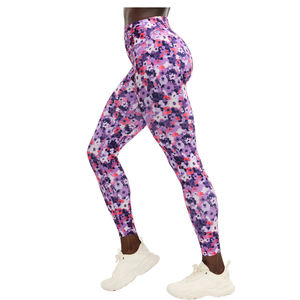 Leggings de Yoga Personalizados al por Mayor para Mujer, Cintura Alta, Spandex/Nylon, Elásticos en 4 Direcciones, Pantalones de Gimnasio y Fitness, OEM ODM - Product Image 1