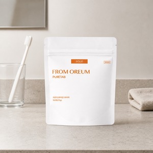 [FROM OREUM] Pasta de Dientes Sólida en Formato de Recarga para Viajes, Cuidado Bucal y Cepillado Diario, Venta al por Menor - Product Image 3