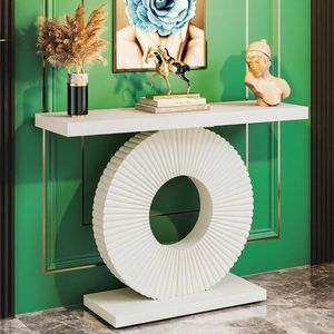 Consolle in Legno per Ingresso, Elegante Arredo Casa, Tavoli Consolle - Product Image 1